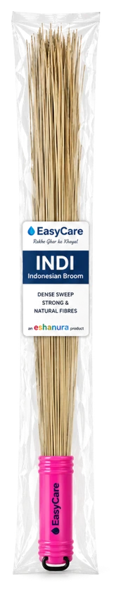 INDI Indonesian broom, 42 inch, in its printed retail pack