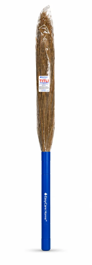 TITLI grass broom in its printed EasyCare retail pack